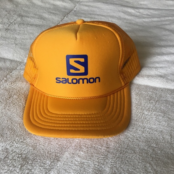 salomon snapback trucker hat